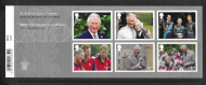 MS4163a 2018 Prince charles miniature sheet barcode UNMOUNTED MINT MNH