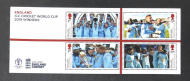 MS4274 2019 ICC Mens Cricket miniature sheet UNMOUNTED MINT/MNH