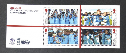 MS4274 2019 ICC Mens Cricket miniature sheet UNMOUNTED MINT/MNH