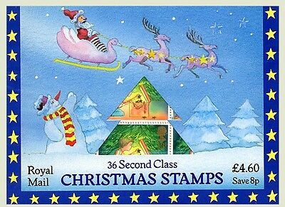 sg1375u 1987 Christmas Stamps Special pack with 36 x 2nd class (13p) Sealed pack