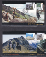 NEW ZEALAND Lord of the rings maximum cards set of 4 mint condition