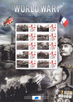 GB 2018 BC-512  World war 1 smiler sheet no. 275 UNMOUNTED MINT MNH