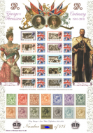 History of Britain 48 2009 BC-260 George V accession no. 138 sheet U M