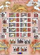 BC-220 History of Britain 37 2009 Mythical Creatures no. 416 sheet U M