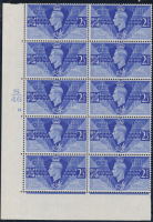 Sg491a George VI  1946 Extra porthole S46 11 no dot Row 16 1 UNMOUNTED MINT