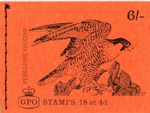 Sg QP40 6 - - peregrine falcon GPO Booklet  - complete