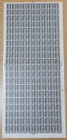 1p  machin decimal Full Sheet cylinder 1 dot UNMOUNTED MINT MNH