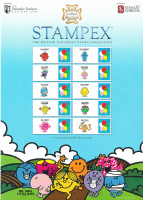 BC-501 GB 2017 Stampex Mr Men Little Miss Smiler sheet UNMOUNTED MINT