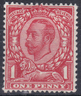 N11(2) 1d Bright Scarlet Downey Head Die II(2) UNMOUNTED MINT MNH