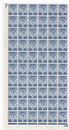 Sg XS26 1 6 Scotland 2 x 9.5mm Violet Cyl 1 No Dot perf FL(I E) 1 4 sheet U M
