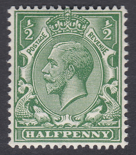 N14(1) d Green Royal Cypher Single Stamp UNMOUNTED MINT
