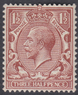 N18(2) 1d Pale Red Brown Royal Cypher  UNMOUNTED MINT