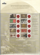CS-22 2013 Bertram Mackennal smiler sheet UNMOUNTED MINT
