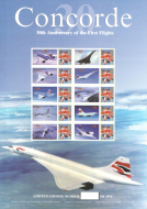 BC-84 2006 Concorde No. 494 of 1976 Smiler Sheet  UNMOUNTED MINT