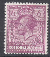 N26(7) 6d Rosy Muave Purple Royal Cypher Single Stamp UNMOUNTED MINT