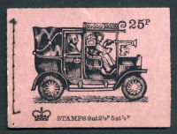 DH50 December 1972 - 25p Stitched Booklet Complete