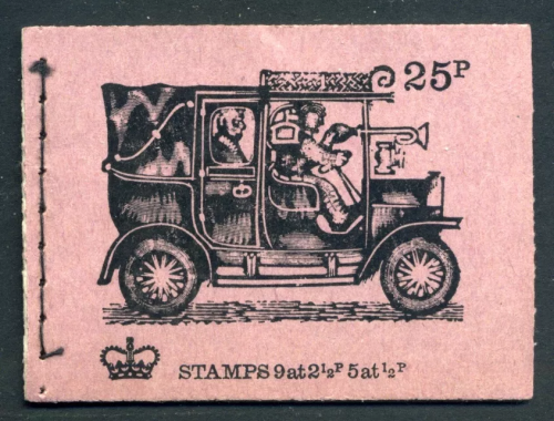 DH50 December 1972 - 25p Stitched Booklet Complete