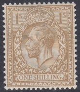 N32(5) 1 - Pale Buff Brown Royal Cypher single Wmk Type II(2) UNMOUNTED MINT