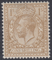 N32(5) 1 - Pale Buff Brown Royal Cypher single Wmk Type II(2) UNMOUNTED MINT
