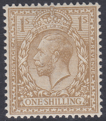 N32(5) 1 - Pale Buff Brown Royal Cypher single Wmk Type II(2) UNMOUNTED MINT