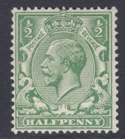N33(1) d Green Block Cypher Single Stamp UNMOUNTED MINT