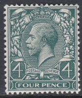 Spec N39(2) 4d Grey Green Block Cypher Single UNMOUNTED MINT MNH