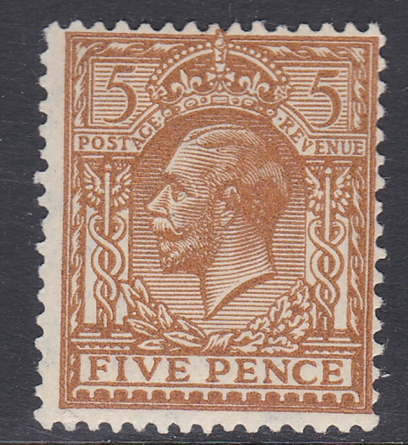 Spec N40(3) 5d Reddish Brown Block Cypher Single UNMOUNTED MINT