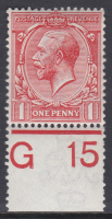 N16(2) 1d Deep Bright Scarlet Royal Cypher Control G 15 Perf U M