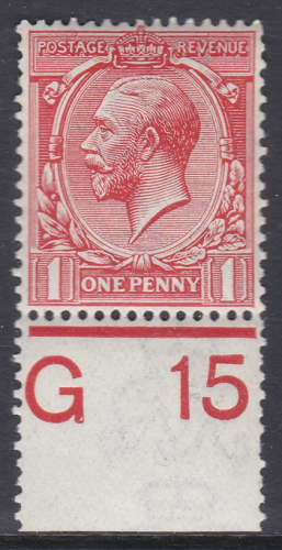 N16(2) 1d Deep Bright Scarlet Royal Cypher Control G 15 Perf U M