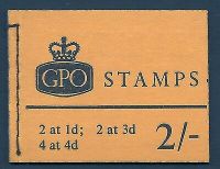 sg N31pb 2 - Wildings GPO booklet with all panes Jan 1968 UNMOUNTED MINT MNH