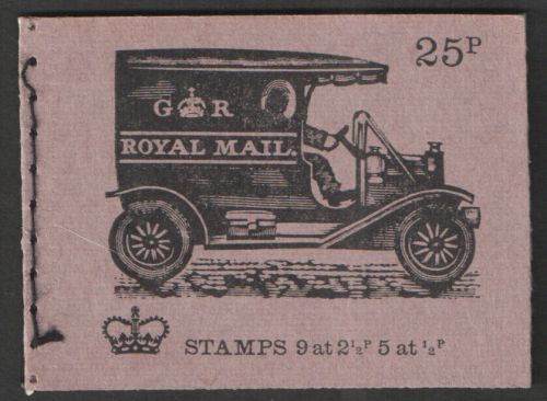 1972 April DH45 - Transport series 25p Stitched Booklet Complete