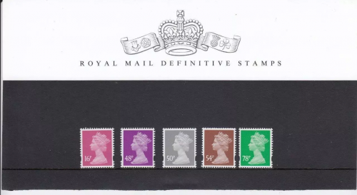 2007 Royal Mail Definitive Pack no. 75 Presentation pack UNMOUNTED MINT