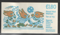 FU1a 1986 books for children folded booklet - Unmounted mint - No Cylinder